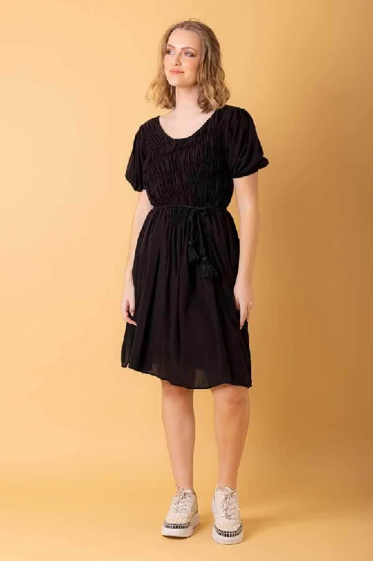 Sequined mini dresses for New Year's Eve Beau Dress Black