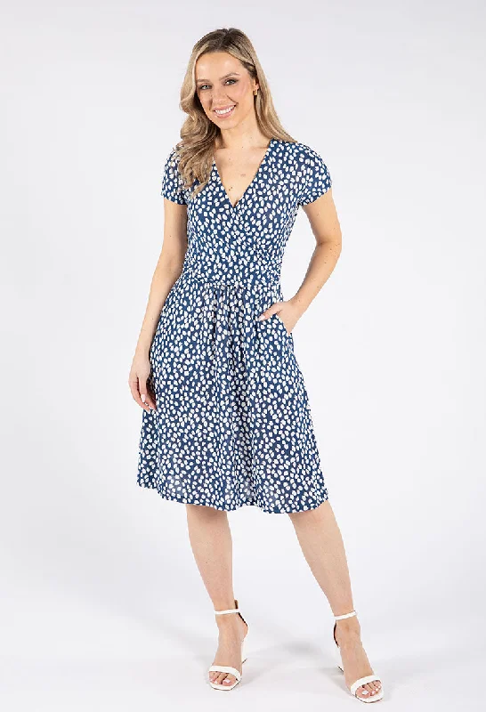 Sleeveless midi dresses with lace details for summer weddings Printed Wrap Midi Dress Sleeveless midi dresses with lace details for summer weddings Printed Wrap Midi Dress