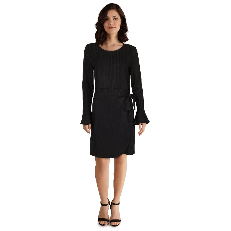 Mini dresses with high - low hems for a modern twist lily morgan Women's Side Tie Knit Dress Mini dresses with high - low hems for a modern twist lily morgan Women's Side Tie Knit Dress