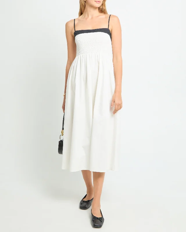 Midi dresses with patchwork patterns for a one - of - a - kind style Gladys Cotton Dress Midi dresses with patchwork patterns for a one - of - a - kind style Gladys Cotton Dress