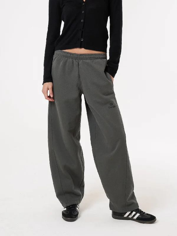 Ankle - Length Women's Printed Joggers for TravelingArts and Industrial Track Pant - Merch Black Ankle - Length Women's Printed Joggers for TravelingArts and Industrial Track Pant - Merch Black