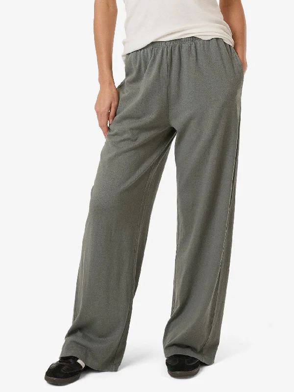 Plus Size Women's Cargo Pants with Multiple Pockets for HikingHemp Relax Pant - Green Smoke Plus Size Women's Cargo Pants with Multiple Pockets for HikingHemp Relax Pant - Green Smoke