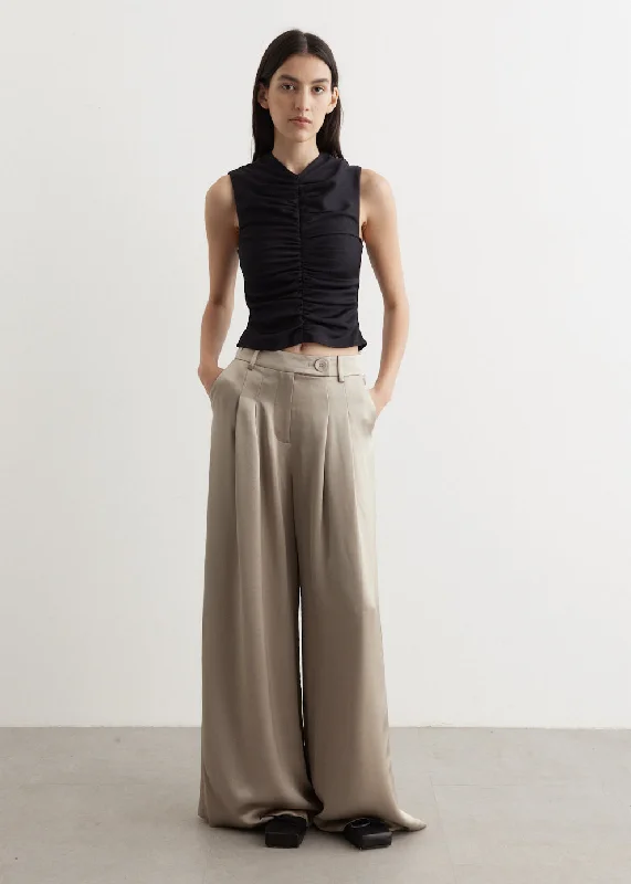 Straight - Leg Women's Vegan Leather Pants for a Chic LookMateo Pants