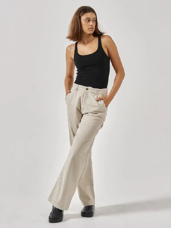 Palazzo Style Women's Printed Trousers in Bohemian PatternsPainter Pant - Oatmeal