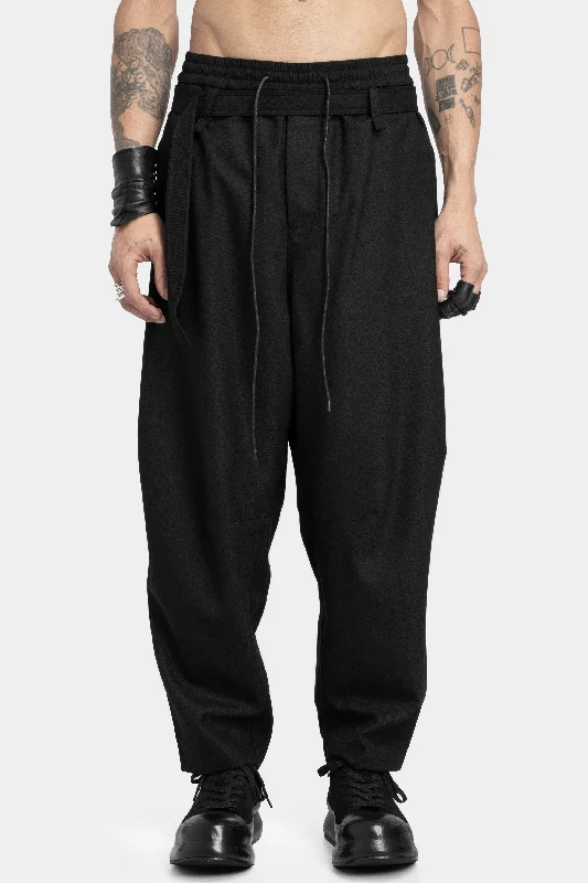 Bootcut Style Women's Stretch Denim Jeans in Dark WashPleated wide tapered wool pants Bootcut Style Women's Stretch Denim Jeans in Dark WashPleated wide tapered wool pants