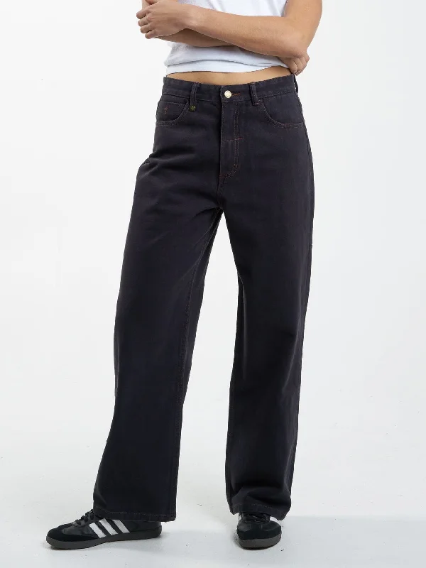 Plus Size Women's Pleated Front Dress Pants for Office WearTony Jean - Midnight Blue Plus Size Women's Pleated Front Dress Pants for Office WearTony Jean - Midnight Blue