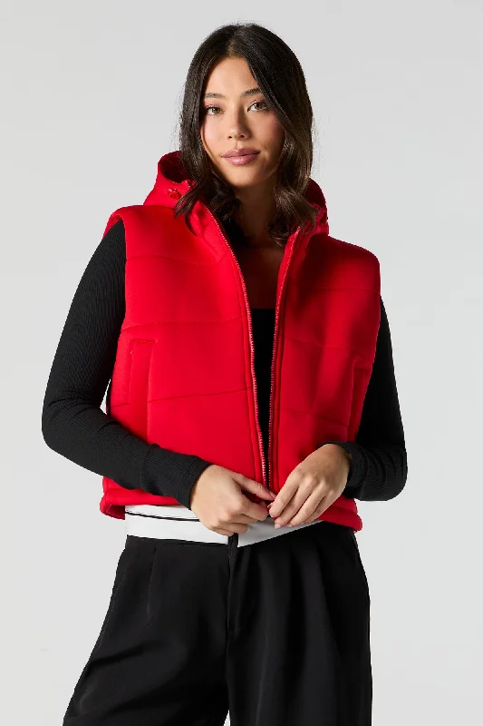 Oversized women's wool coats in a monochromatic look for a trendy outfitScuba Puffer Vest Oversized women's wool coats in a monochromatic look for a trendy outfitScuba Puffer Vest