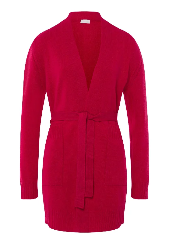 lightweight women cardigan for spring and fallKnits Belted Cardigan | Pink Mimosa 78700-2310 lightweight women cardigan for spring and fallKnits Belted Cardigan | Pink Mimosa 78700-2310