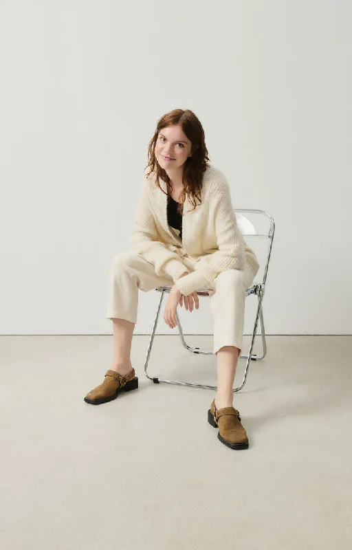 lightweight women cardigan for spring and fallCardigan East19a Nacre-Chine