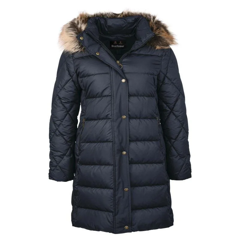 Petite women's wool blend coats with a tailored fit for a flattering silhouetteBarbour Daffodil Ladies Quilted Jacket - Dark Navy Petite women's wool blend coats with a tailored fit for a flattering silhouetteBarbour Daffodil Ladies Quilted Jacket - Dark Navy