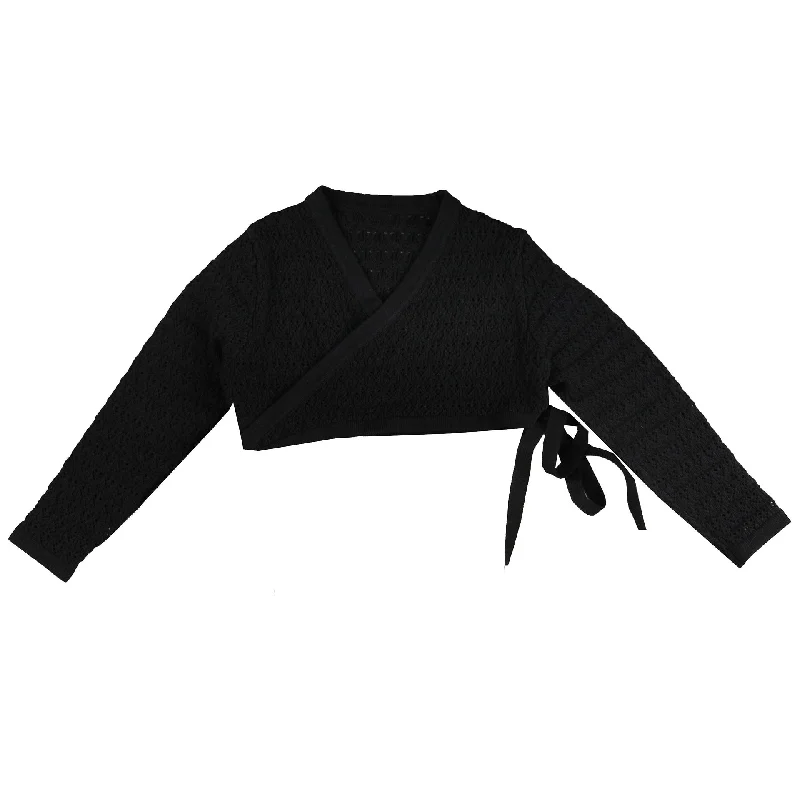 hooded women cardigan for added warmth and styleBelati Black Wrap Knit Cropped Cardigan (BKN375) hooded women cardigan for added warmth and styleBelati Black Wrap Knit Cropped Cardigan (BKN375)