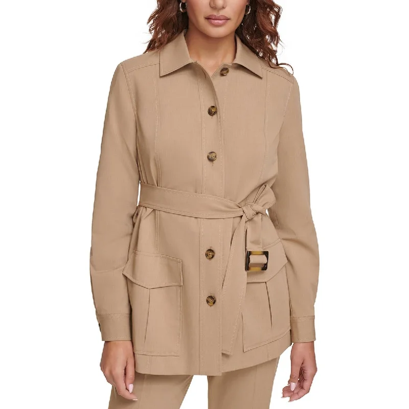 Women's waterproof parka coats with multiple pockets for practicalityWomens Slub Polyester Shirt Jacket Women's waterproof parka coats with multiple pockets for practicalityWomens Slub Polyester Shirt Jacket