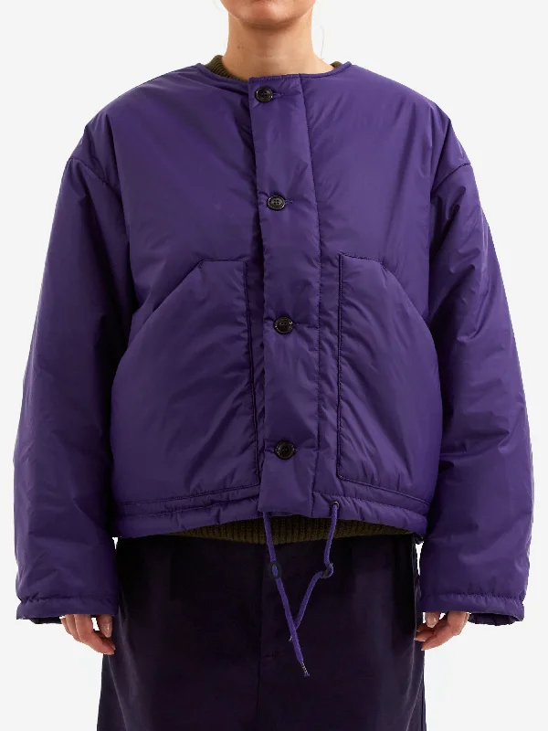 Quilted down women's coats with removable hoods for outdoor activitiesGirls Of Dust Nuclear Jacket Padded - Mauve Quilted down women's coats with removable hoods for outdoor activitiesGirls Of Dust Nuclear Jacket Padded - Mauve