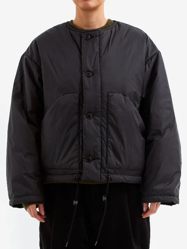Long women's mac coats in a lightweight fabric for spring showersGirls Of Dust Nuclear Padded Jacket - Black Long women's mac coats in a lightweight fabric for spring showersGirls Of Dust Nuclear Padded Jacket - Black