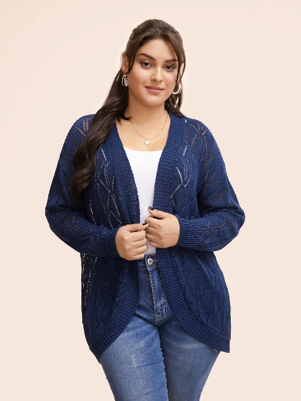 sequin embellished women cardigan for special occasionsKimono Collar Texture Cut Out Cardigan sequin embellished women cardigan for special occasionsKimono Collar Texture Cut Out Cardigan