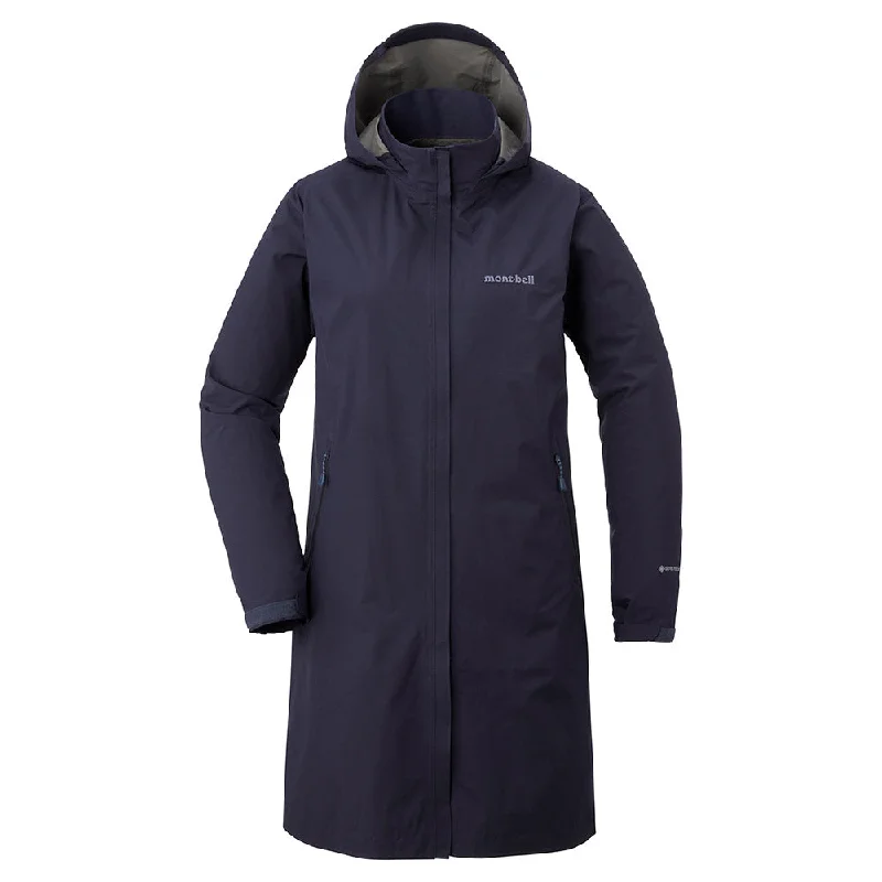Mid - length women's down coats in a slim fit for a modern and sleek appearanceMontbell Womens Rambler Gore-Tex Rain Coat Mid - length women's down coats in a slim fit for a modern and sleek appearanceMontbell Womens Rambler Gore-Tex Rain Coat