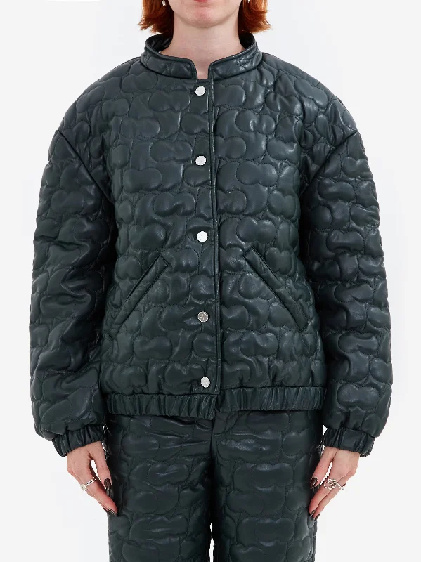 Women's cropped leather coats with silver studs for an edgy lookOperaSPORT Harper Unisex Jacket - Pine Grove Women's cropped leather coats with silver studs for an edgy lookOperaSPORT Harper Unisex Jacket - Pine Grove