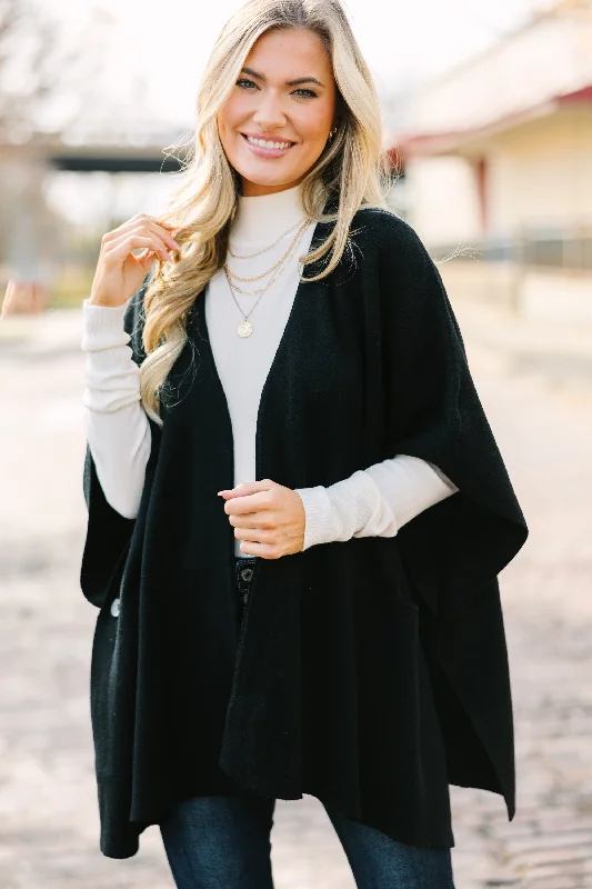 oversized women cardigan for a trendy and cozy lookPinch: All A Dream Black Cardigan oversized women cardigan for a trendy and cozy lookPinch: All A Dream Black Cardigan