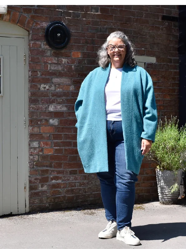 Women's pea coats with brass buttons for a nautical - inspired styleThe Avid Seamstress Wimborne Coat Women's pea coats with brass buttons for a nautical - inspired styleThe Avid Seamstress Wimborne Coat