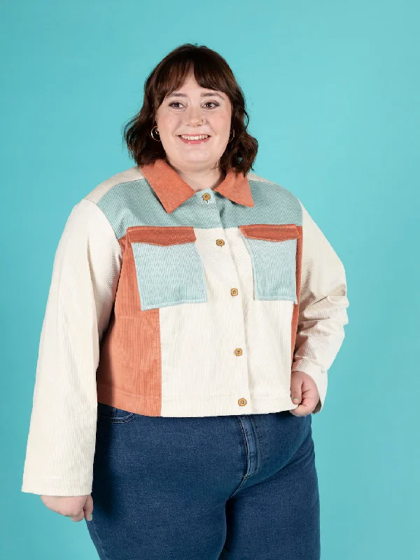 Petite women's wool blend coats with a tailored fit for a flattering silhouetteTilly and the Buttons Sonny Jacket Petite women's wool blend coats with a tailored fit for a flattering silhouetteTilly and the Buttons Sonny Jacket