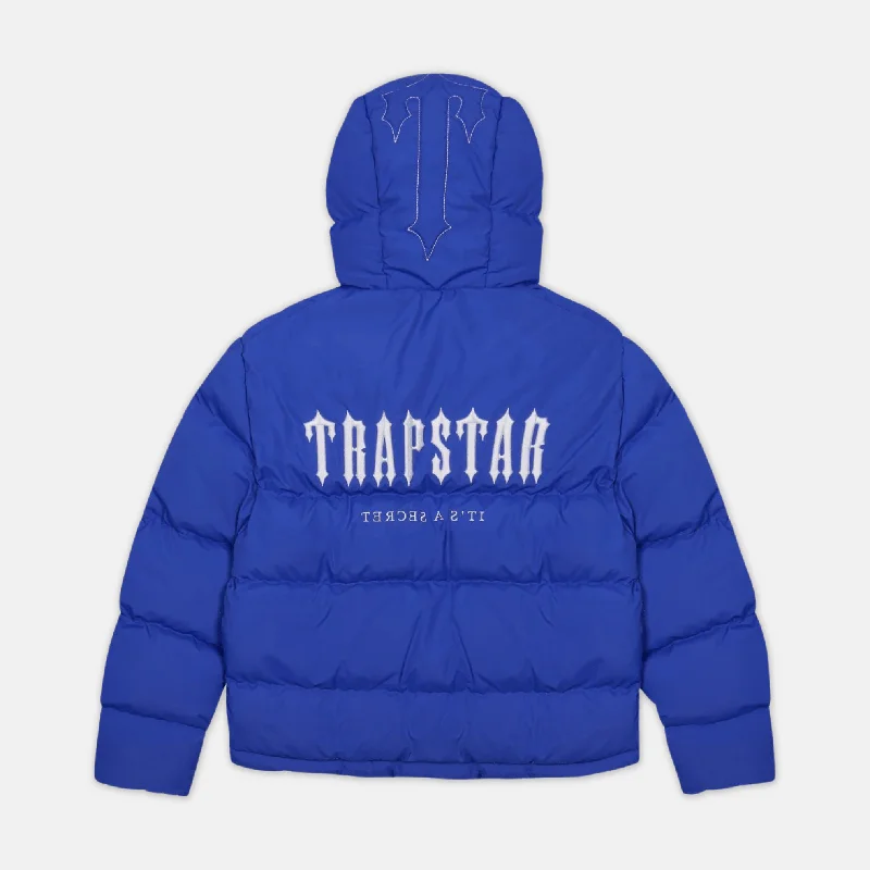 Women's waterproof parka coats with multiple pockets for practicalityTrapstar Decoded Hooded Puffer 2.0 Jacket - Dazzling Blue Women's waterproof parka coats with multiple pockets for practicalityTrapstar Decoded Hooded Puffer 2.0 Jacket - Dazzling Blue