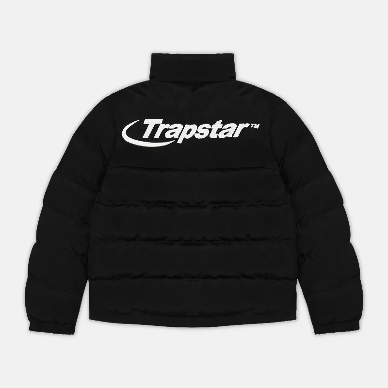 Embroidered women's cotton coats in a bohemian pattern for a unique designTrapstar Hyperdrive 2.0 Bomber Jacket - Black/White Embroidered women's cotton coats in a bohemian pattern for a unique designTrapstar Hyperdrive 2.0 Bomber Jacket - Black/White