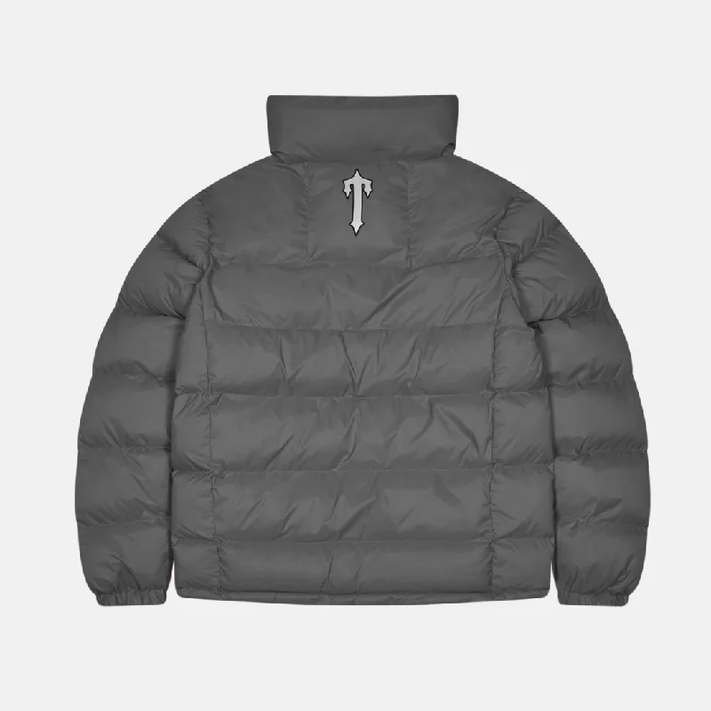 Shearling - lined women's leather coats for ultimate warmth and luxuryTrapstar Irongate It's A Secret Puffer Jacket - Grey Shearling - lined women's leather coats for ultimate warmth and luxuryTrapstar Irongate It's A Secret Puffer Jacket - Grey
