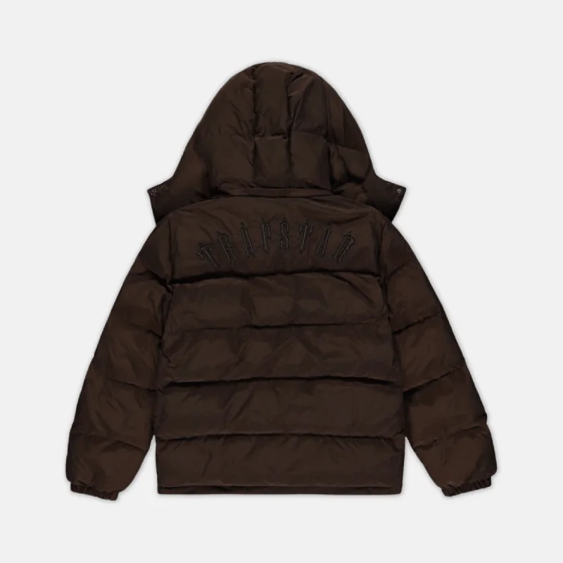 Women's waterproof parka coats with multiple pockets for practicalityTrapstar Irongate Jacket Detachable Hood - Brown Women's waterproof parka coats with multiple pockets for practicalityTrapstar Irongate Jacket Detachable Hood - Brown