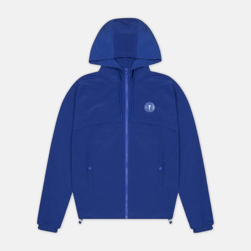 Women's longline double - breasted camel coats for a sophisticated lookTrapstar Irongate T Windbreaker - Dazzling Blue