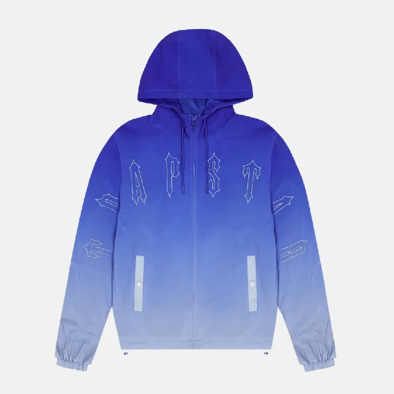 Women's waterproof parka coats with multiple pockets for practicalityTrapstar Irongate Windbreaker - Blue Gradient Women's waterproof parka coats with multiple pockets for practicalityTrapstar Irongate Windbreaker - Blue Gradient