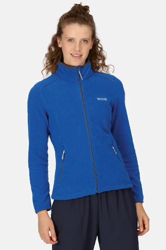 floral print women cardigan for a feminine touchWomen's Floreo IV Full Zip Fleece in Olympian Blue floral print women cardigan for a feminine touchWomen's Floreo IV Full Zip Fleece in Olympian Blue