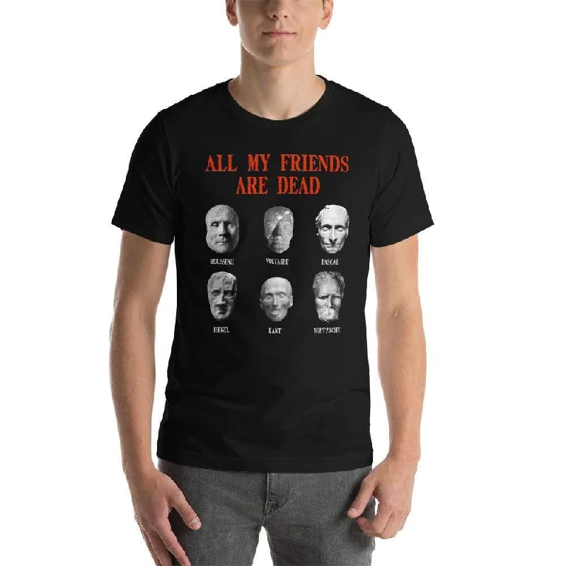 Sheer Women T Shirt for a Stylish and Alluring LookAll my friends are dead - Basic T-Shirt