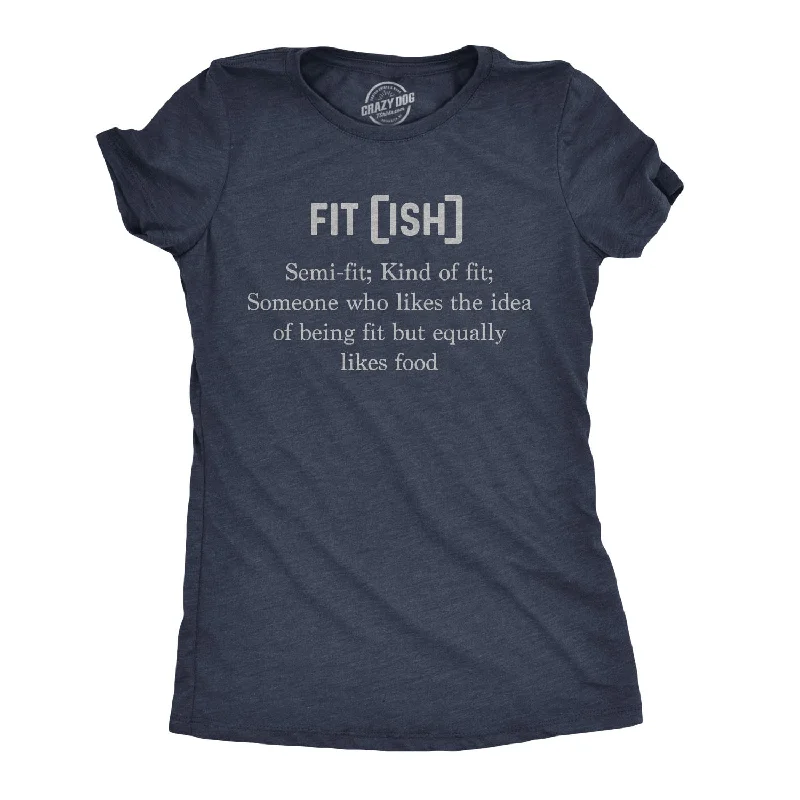 Floral Print Women T Shirt for a Feminine TouchFit-ish Women's T Shirt