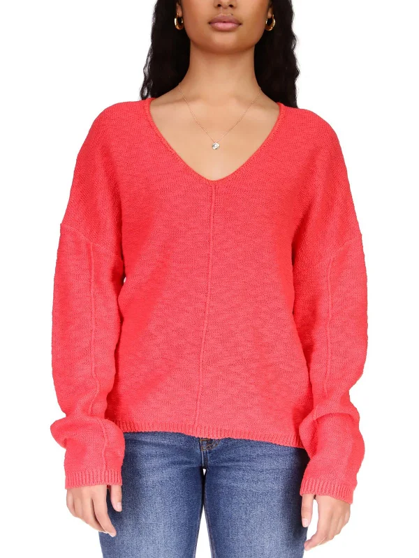 Plus Size Women's Belted Cable Knit SweatersKeep It Chill Womens Knit V-Neck Pullover Sweater Plus Size Women's Belted Cable Knit SweatersKeep It Chill Womens Knit V-Neck Pullover Sweater