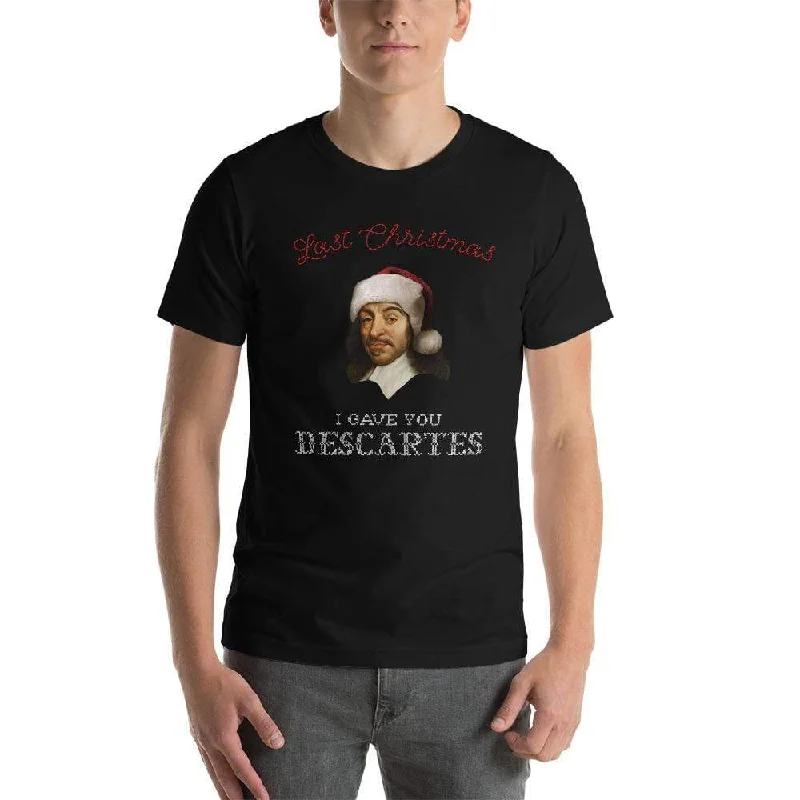 Sheer Women T Shirt for a Stylish and Alluring LookLast Christmas I Gave You Descartes - Basic T-Shirt Sheer Women T Shirt for a Stylish and Alluring LookLast Christmas I Gave You Descartes - Basic T-Shirt