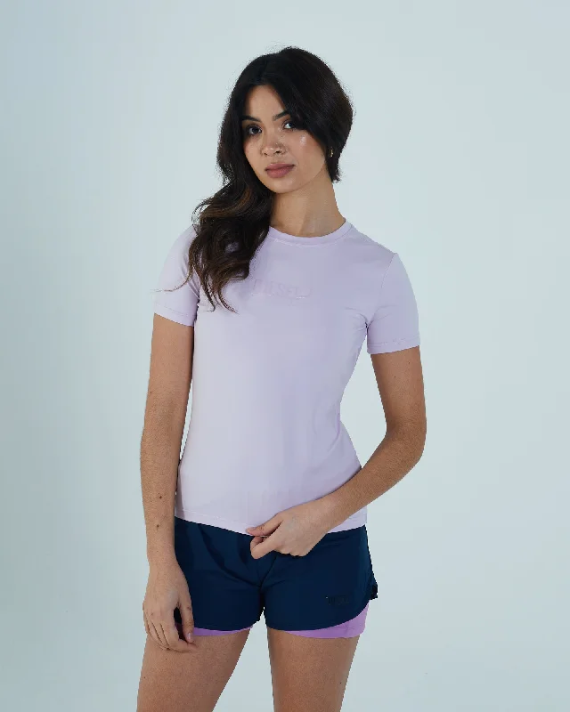 Plus Size Women T Shirt for a Comfortable and Flattering FitAsha T-Shirt Soft Violet Plus Size Women T Shirt for a Comfortable and Flattering FitAsha T-Shirt Soft Violet
