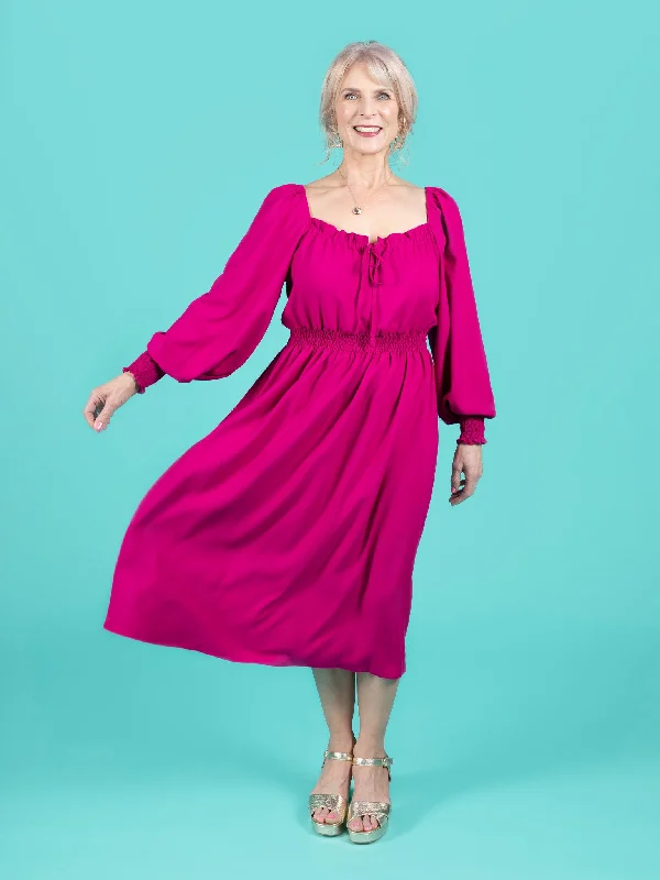 Strapless Women Dress with a Built - in Bra for Comfort and SupportTilly and the Buttons Mabel Dress and Blouse Strapless Women Dress with a Built - in Bra for Comfort and SupportTilly and the Buttons Mabel Dress and Blouse