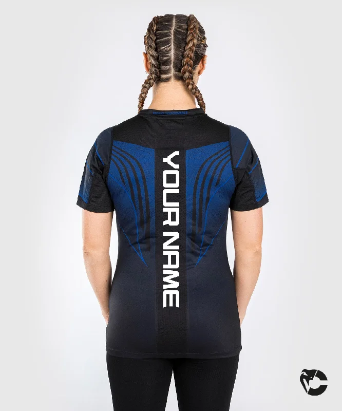 Ringer T Shirt Women with Retro - Inspired StripesUFC Venum Personalized Authentic Fight Night 2.0 kit by Venum Women's Walkout Jersey - Midnight Edition Ringer T Shirt Women with Retro - Inspired StripesUFC Venum Personalized Authentic Fight Night 2.0 kit by Venum Women's Walkout Jersey - Midnight Edition