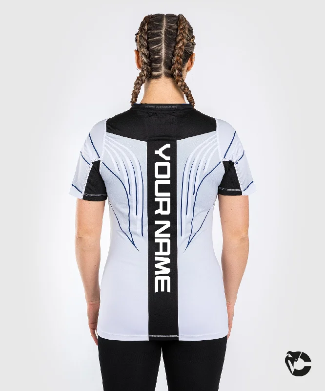Sleeveless Women T Shirt for Summer ComfortUFC Venum Personalized Authentic Fight Night 2.0 Kit by Venum Women's Walkout Jersey - Midnight Edition - Ice Sleeveless Women T Shirt for Summer ComfortUFC Venum Personalized Authentic Fight Night 2.0 Kit by Venum Women's Walkout Jersey - Midnight Edition - Ice