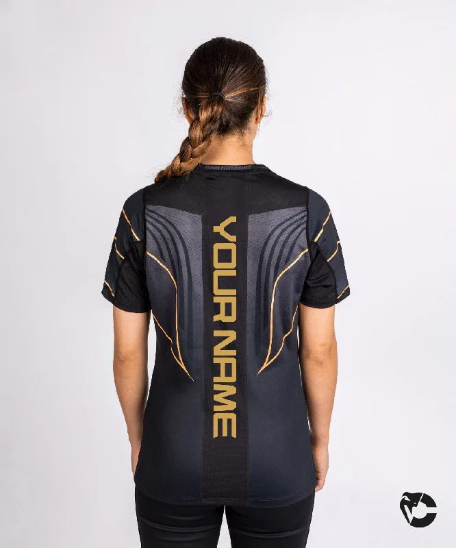 V - Neck Women T Shirt to Enhance the NecklineUFC Venum Personalized Authentic Fight Night 2.0 Women's Walkout Jersey - Champion V - Neck Women T Shirt to Enhance the NecklineUFC Venum Personalized Authentic Fight Night 2.0 Women's Walkout Jersey - Champion