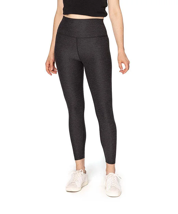 Women's cropped sweatshirt with a slogan graphic for a fun and expressive look280L - Threadfast Apparel Ladies Impact Leggings | Black Heather Women's cropped sweatshirt with a slogan graphic for a fun and expressive look280L - Threadfast Apparel Ladies Impact Leggings | Black Heather