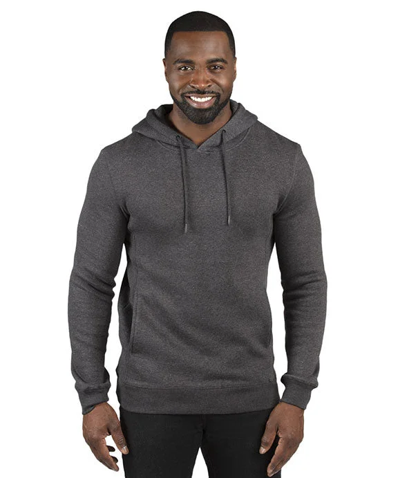 Women's quarter - zip sweatshirt made of organic cotton for eco - conscious fashion320H - Threadfast Apparel Unisex Ultimate Fleece Pullover Hooded Sweatshirt | Charcoal Heather