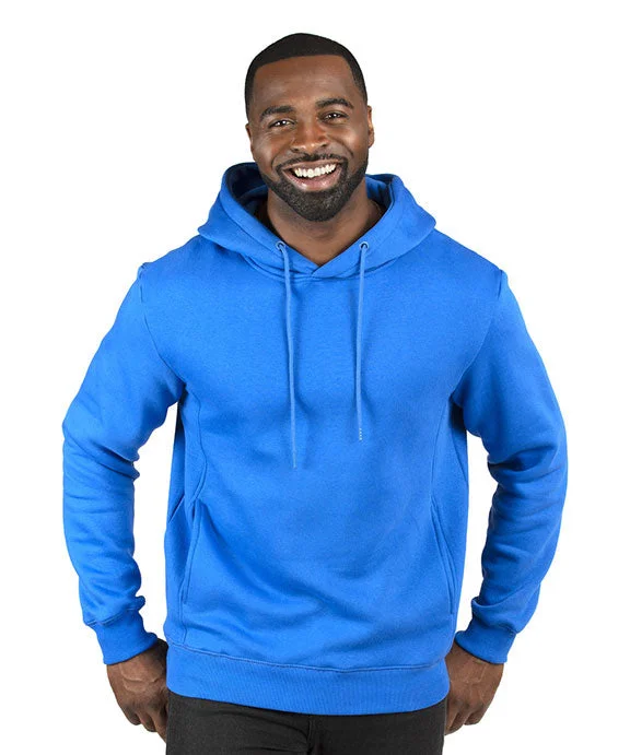 Women's cropped sweatshirt with a slogan graphic for a fun and expressive look320H - Threadfast Apparel Unisex Ultimate Fleece Pullover Hooded Sweatshirt | Royal Women's cropped sweatshirt with a slogan graphic for a fun and expressive look320H - Threadfast Apparel Unisex Ultimate Fleece Pullover Hooded Sweatshirt | Royal