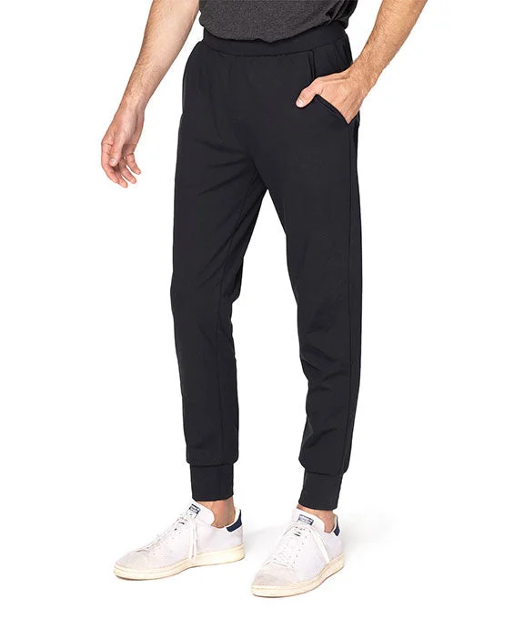 Women's cropped sweatshirt with a slogan graphic for a fun and expressive look380P - Threadfast Apparel Unisex Impact Jogger Pants | Black Women's cropped sweatshirt with a slogan graphic for a fun and expressive look380P - Threadfast Apparel Unisex Impact Jogger Pants | Black