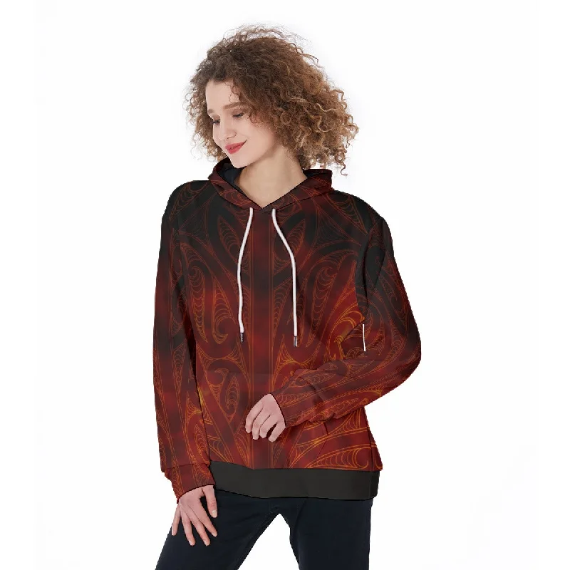 Women's tie - dye hoodie in bright colors for a retro and eye - catching styleAll-Over Print Women's Pullover Hoodie Women's tie - dye hoodie in bright colors for a retro and eye - catching styleAll-Over Print Women's Pullover Hoodie