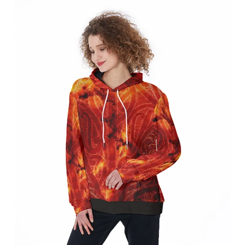 Women's pullover hoodie with a side slit for a modern and relaxed fitAll-Over Print Women's Pullover Hoodie Women's pullover hoodie with a side slit for a modern and relaxed fitAll-Over Print Women's Pullover Hoodie