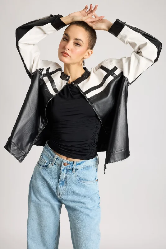 Women's denim jackets with a patchwork design for a bohemian and artsy styleDay And Night Women's Jacket Women's denim jackets with a patchwork design for a bohemian and artsy styleDay And Night Women's Jacket
