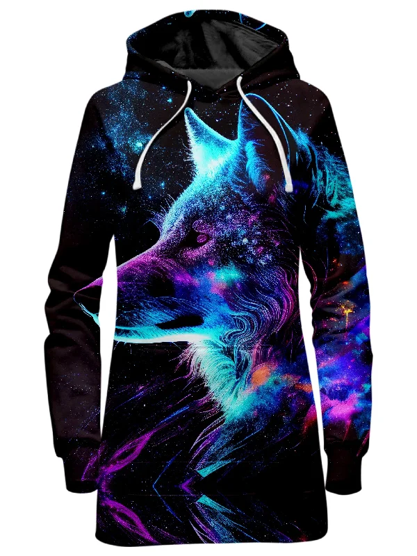 Women's pullover hoodie with a side slit for a modern and relaxed fitFacing Orion Hoodie Dress Women's pullover hoodie with a side slit for a modern and relaxed fitFacing Orion Hoodie Dress