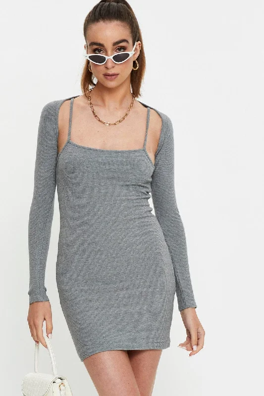 Little Black Women Dress with Sequins for a Glamorous Night OutGrey Ribbed Shrug & Mini Dress Co-Ord Little Black Women Dress with Sequins for a Glamorous Night OutGrey Ribbed Shrug & Mini Dress Co-Ord