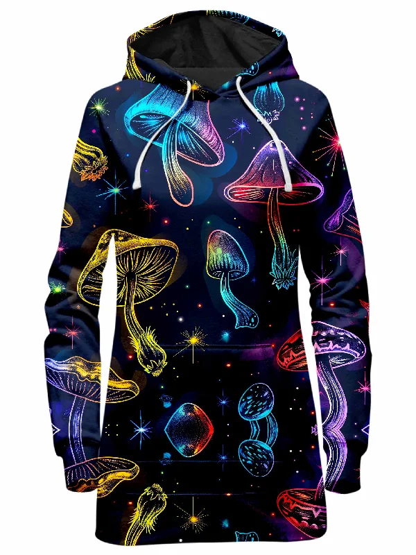 Women's tie - front hoodie in a lightweight fabric for summer layeringMagic Dreams Hoodie Dress Women's tie - front hoodie in a lightweight fabric for summer layeringMagic Dreams Hoodie Dress